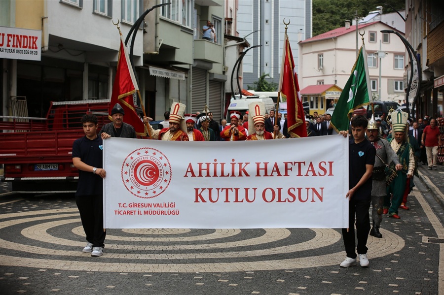 39. AHİLİK HAFTASI ETKİNLİKLERİ BAŞLADI